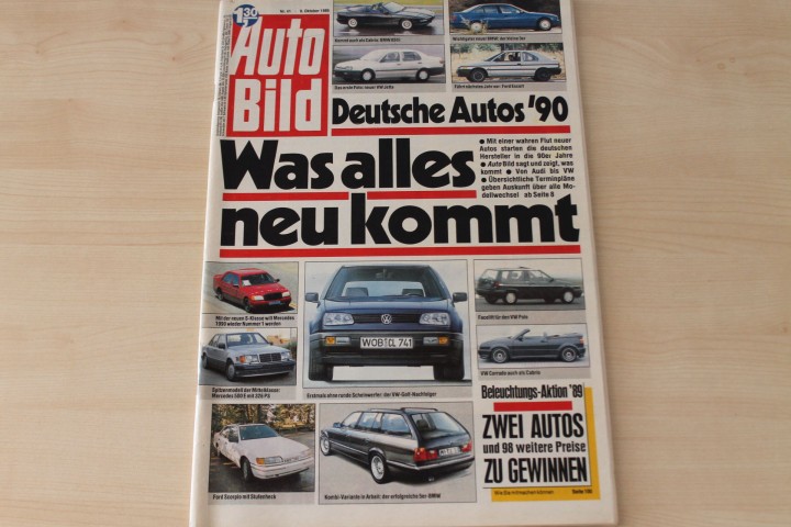 Deckblatt Auto Bild (41/1989)